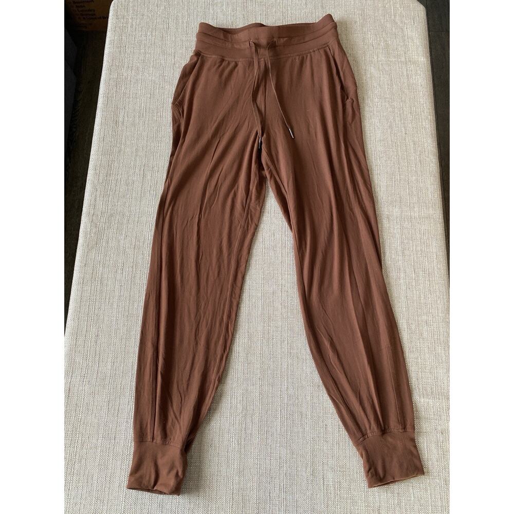 Lululemon Ready to Rulu Jogger Redwood Brown Drawstring Pants Size 4